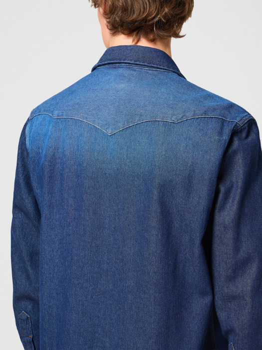 Wrangler Camasa Navy Regular Barbati [5]