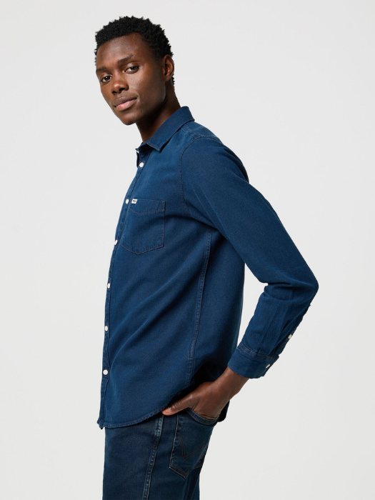 Wrangler Camasa Navy Regular Barbati [3]