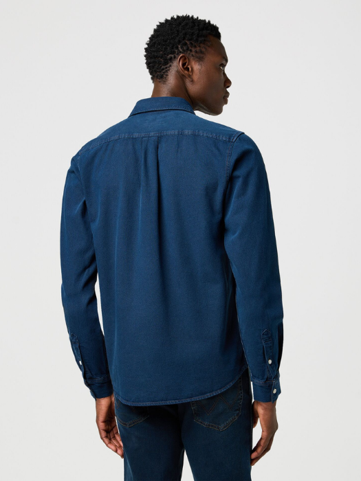 Wrangler Camasa Navy Regular Barbati [2]