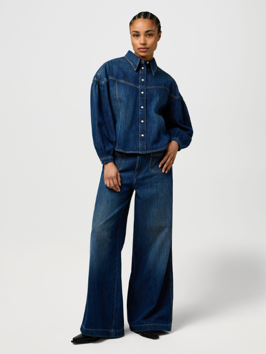 Wrangler Рубашка Navy Regular [4]