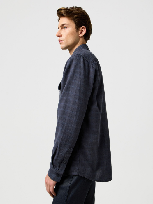 Wrangler Camasa Navy Relaxed Barbati [3]