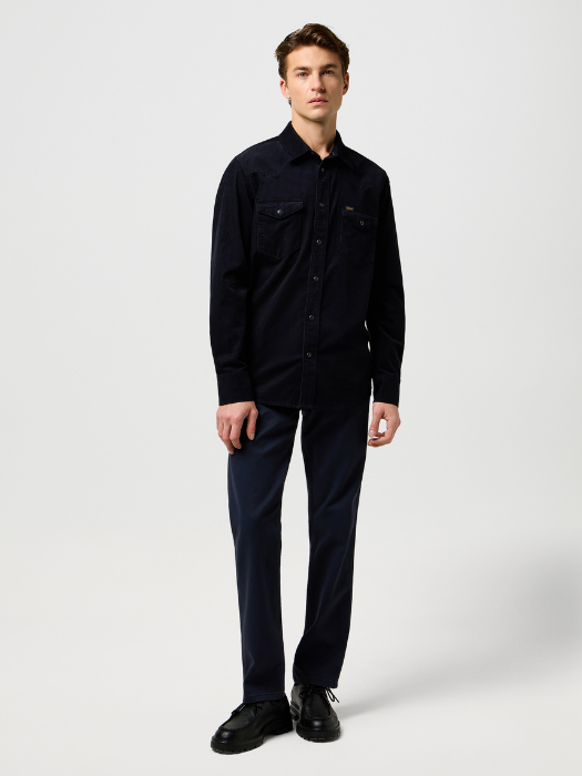 Wrangler Рубашка Negru Regular [4]