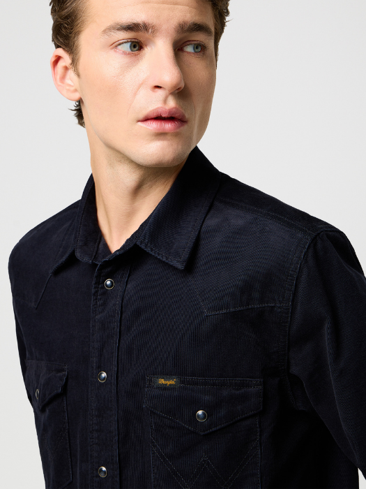 Wrangler Рубашка Negru Regular [5]
