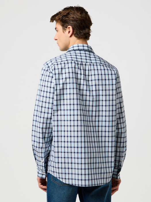 Wrangler Camasa Albastra Regular Barbati [5]