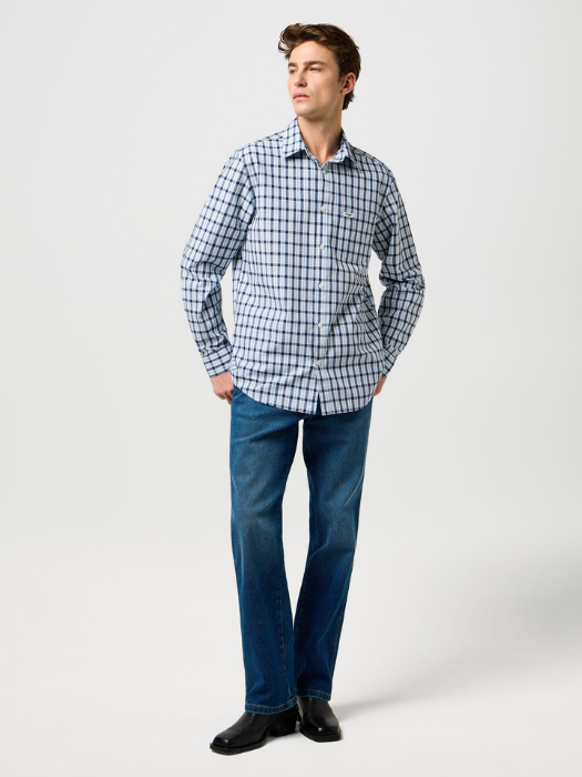 Wrangler Camasa Albastra Regular Barbati [1]