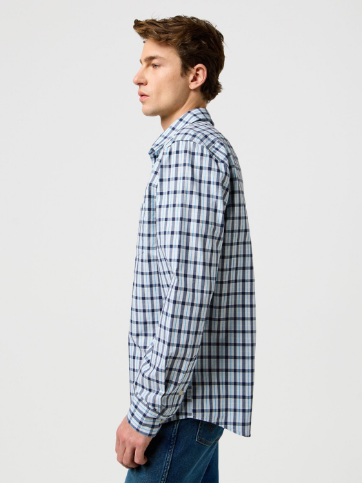Wrangler Camasa Albastra Regular Barbati [4]