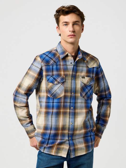 Wrangler Мужская Рубашка Многоцветная Regular [1]