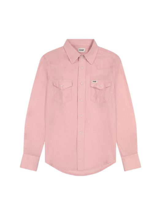 Wrangler Camasa Roz Deschis Slim Femei [6]