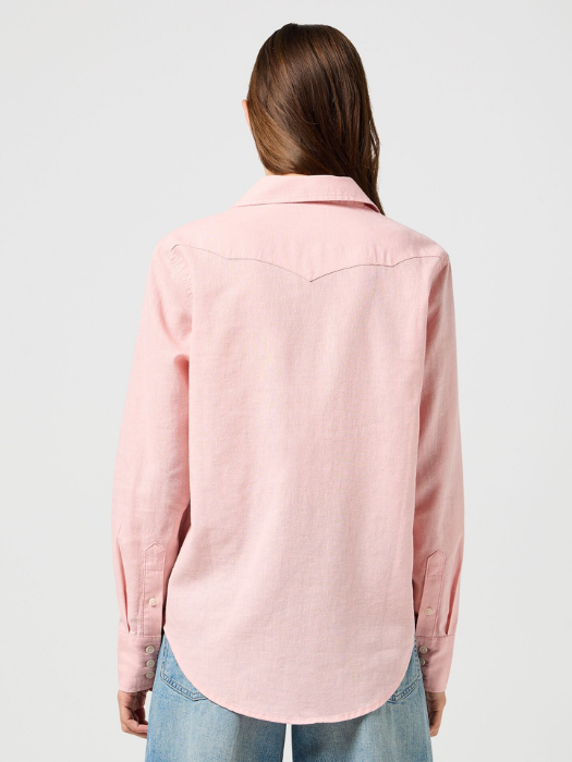 Wrangler Camasa Roz Deschis Slim Femei [2]