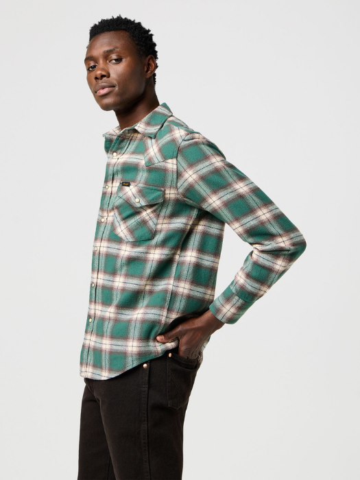 Wrangler Рубашка Verde Regular [4]