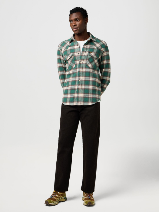 Wrangler Рубашка Verde Regular [2]
