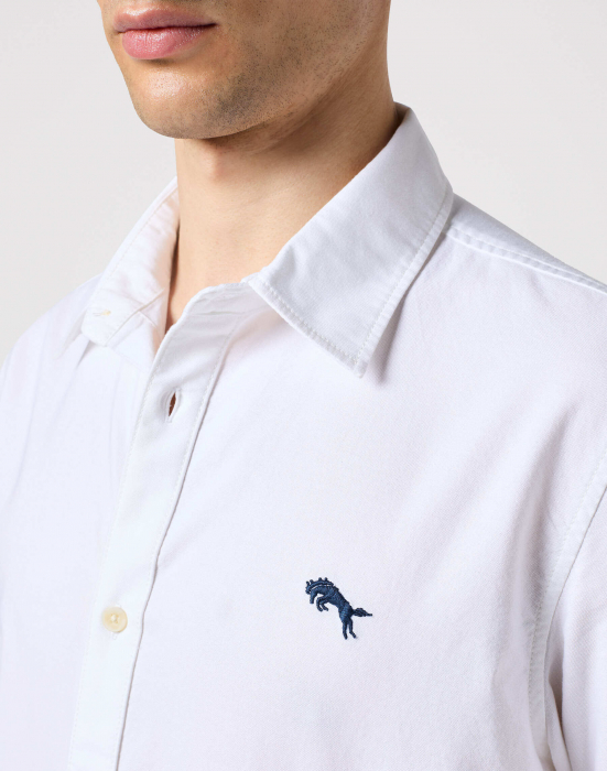 Wrangler Camasa Regular White Barbati [3]