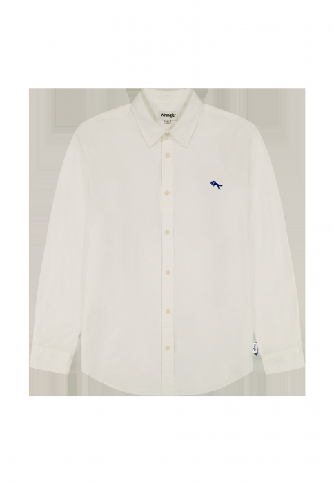 Wrangler Camasa Regular White Barbati [5]