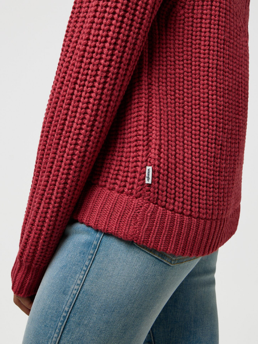Wrangler Женский Кардиган Красный Regular [4]