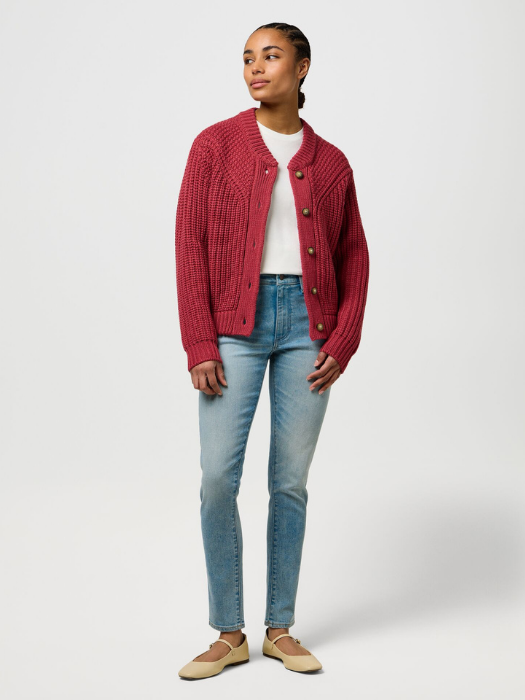 Wrangler Женский Кардиган Красный Regular [1]
