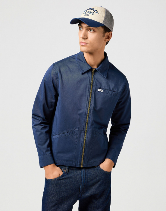 Wrangler Мужская Кепка Белая/Синяя  [1]