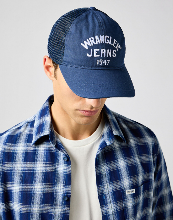 Wrangler Мужская Кепка Синяя  [2]