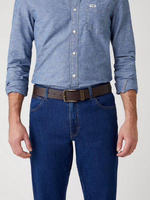 Wrangler Мужской Ремень Темно-Коричневый  [1]