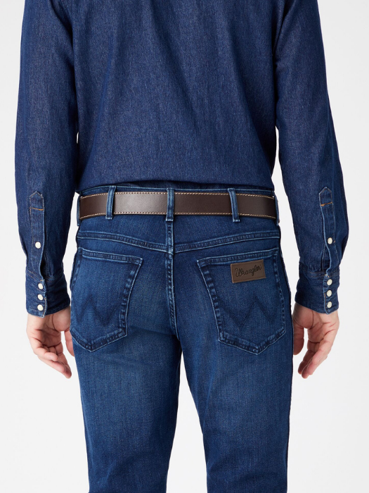 Wrangler Мужской Ремень Темно-Коричневый  [2]