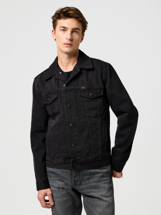 Wrangler Мужская Куртка Чёрная Regular [3]