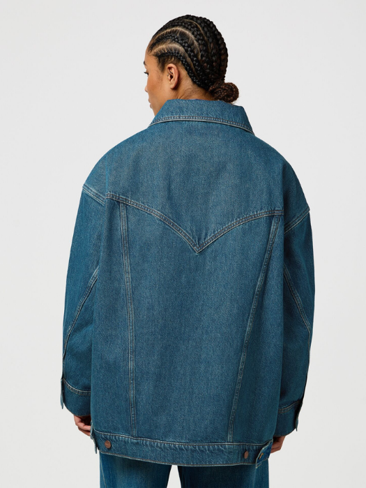 Wrangler Sacou Navy Oversized Femei [5]