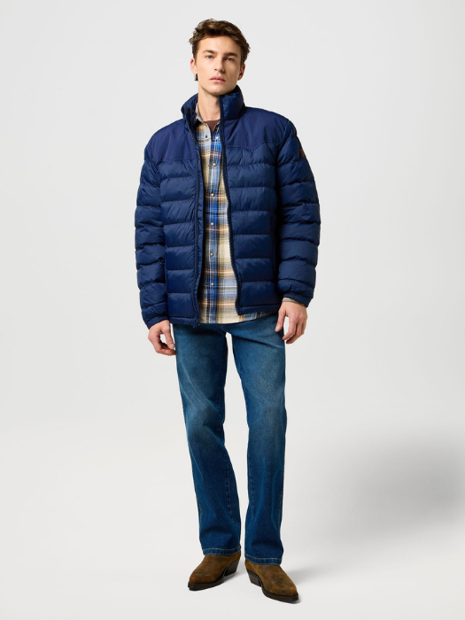 Wrangler Мужская Куртка Синяя Regular [1]