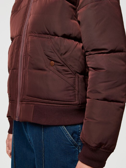 Wrangler Женская Куртка Коричневая Regular [4]