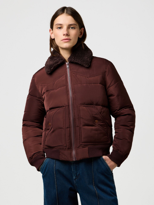 Wrangler Женская Куртка Коричневая Regular [2]