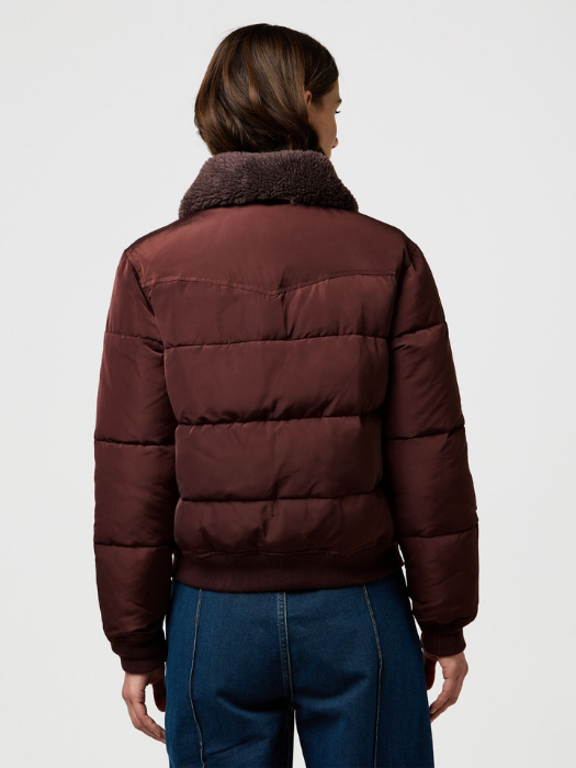 Wrangler Женская Куртка Коричневая Regular [5]