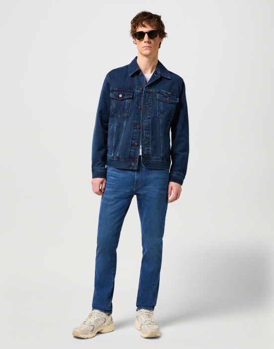 Wrangler Мужская Куртка Coalblue Stone Regular [2]