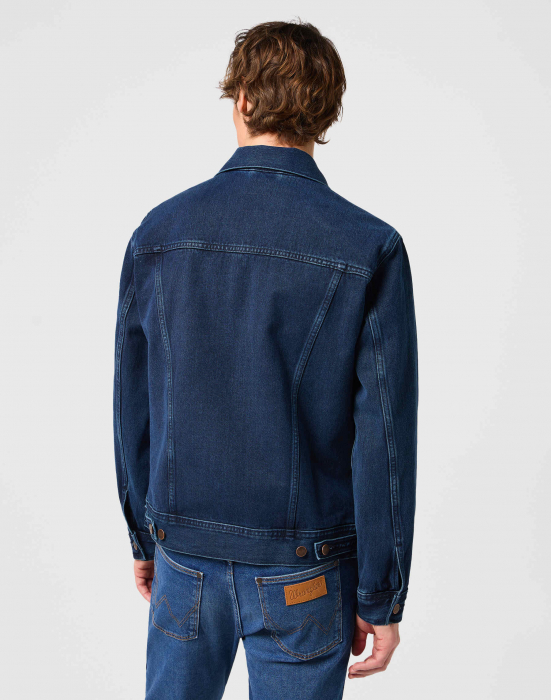 Wrangler Мужская Куртка Coalblue Stone Regular [3]