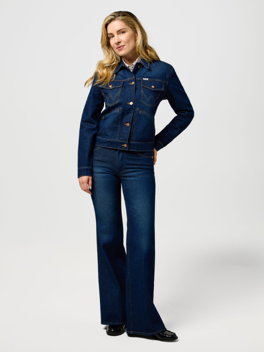 Wrangler Женская Куртка Темно-Синяя Regular [1]