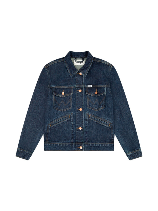 Wrangler Женская Куртка Темно-Синяя Regular [5]