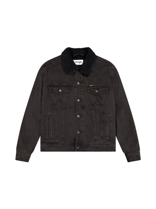 Wrangler Мужская Куртка Чёрная Regular [6]