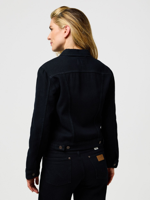 Wrangler Geaca Neagra Regular Femei [6]