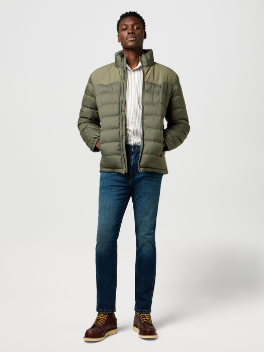 Wrangler Мужская Куртка Оливковая Regular [1]