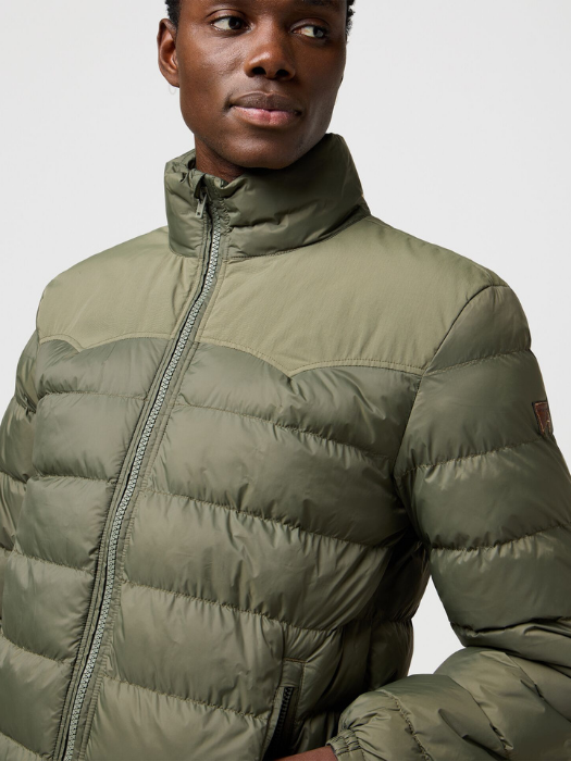 Wrangler Мужская Куртка Оливковая Regular [3]