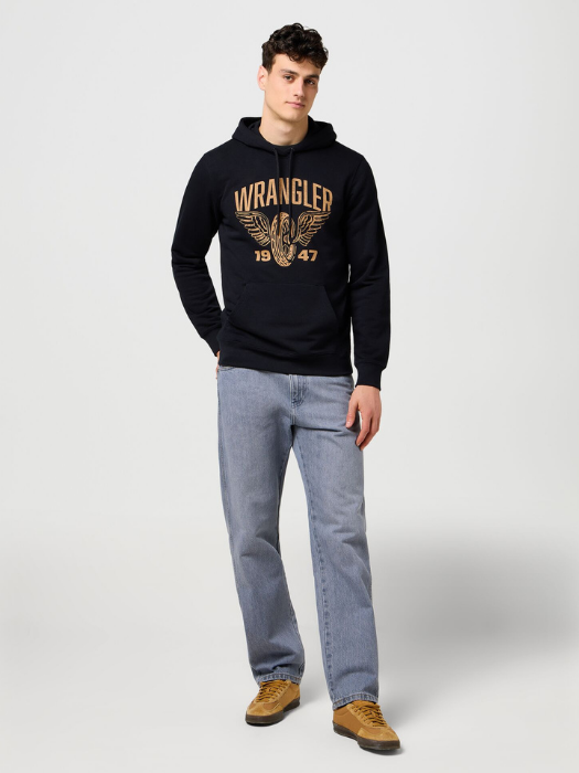 Wrangler Hanorac Negru Regular Barbati [1]