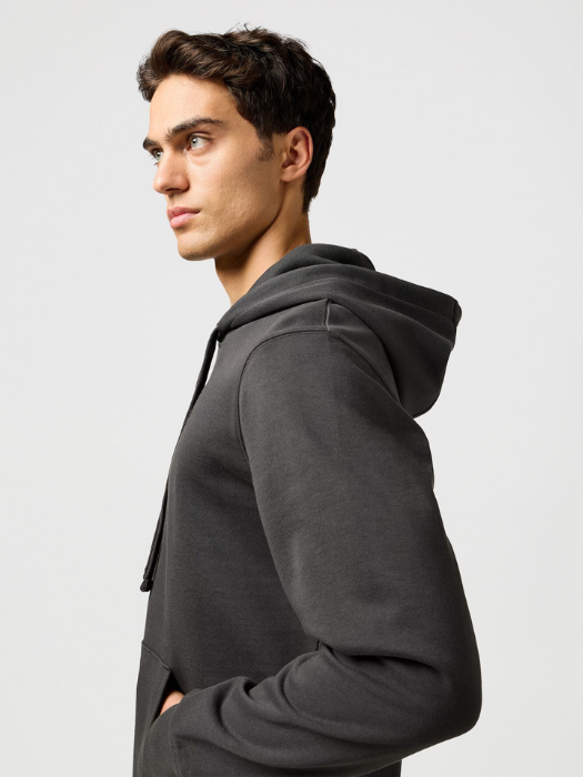 Wrangler Мужская Толстовка Чёрная Regular [3]
