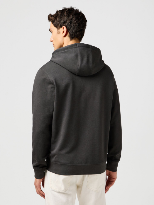 Wrangler Мужская Толстовка Чёрная Regular [4]