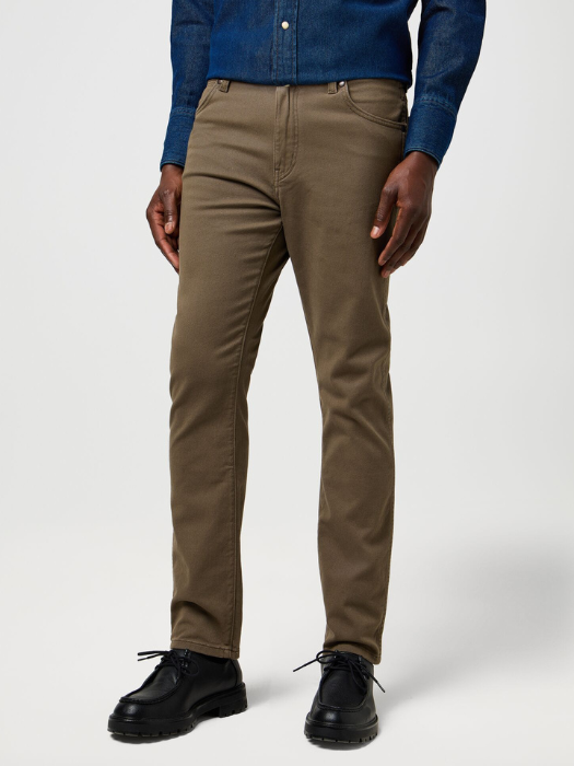 Wrangler Мужские Брюки Бежевые Slim Tapered [1]