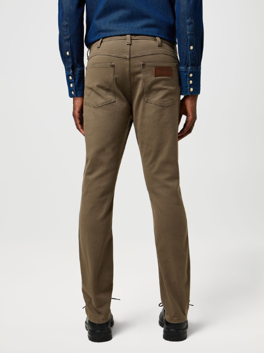 Wrangler Мужские Брюки Бежевые Slim Tapered [2]
