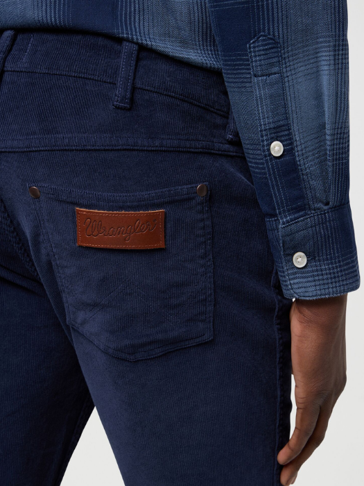 Wrangler Pantaloni Blue Regular Straight Barbati [5]