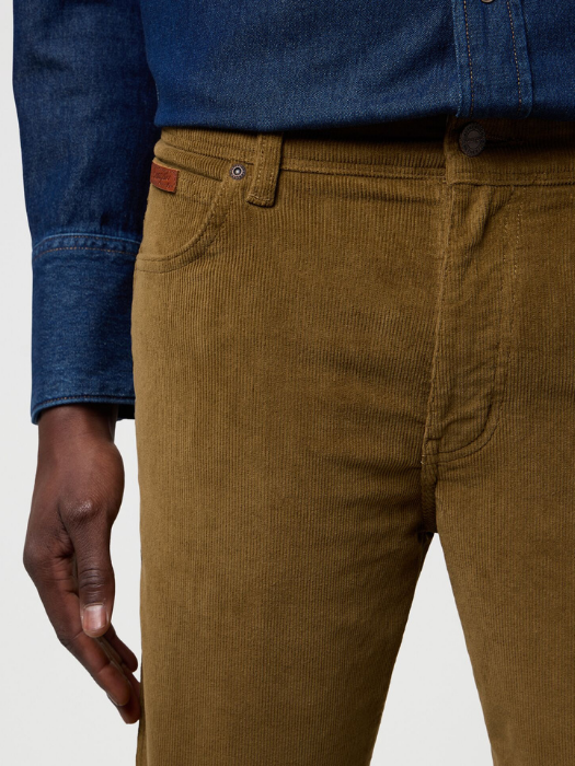 Wrangler Pantaloni Cafenii Authentic Straight Barbati [4]