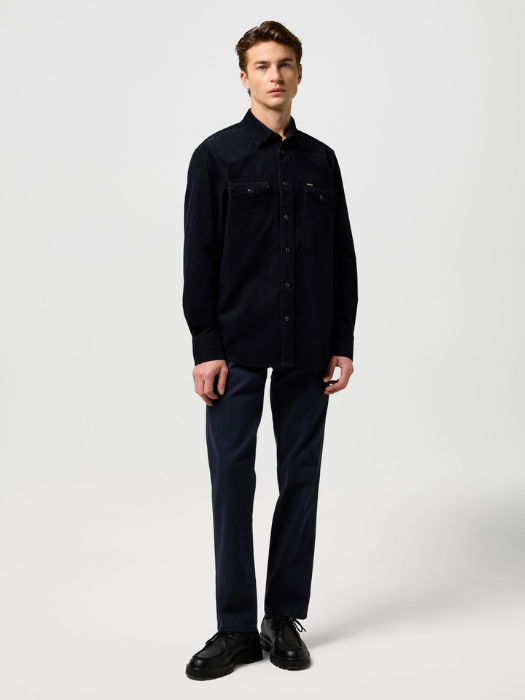 Wrangler Pantaloni Navy Regular Straight Barbati [3]