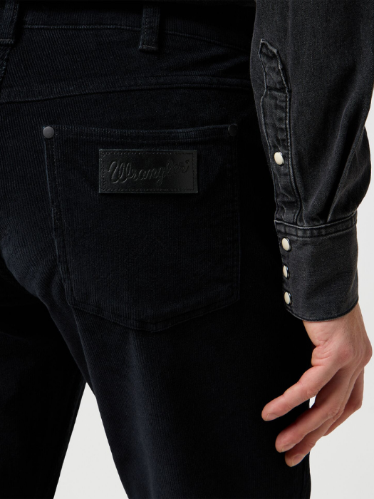 Wrangler Мужские Брюки Чёрные Regular Straight [5]