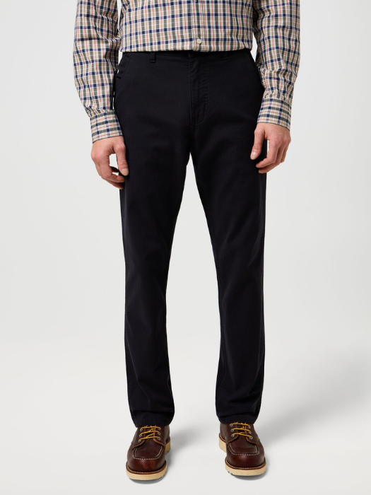 Wrangler Pantaloni Negri Regular Straight Barbati [2]