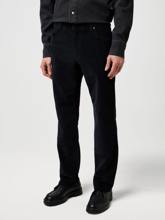 Wrangler Мужские Брюки Чёрные Regular Straight [2]