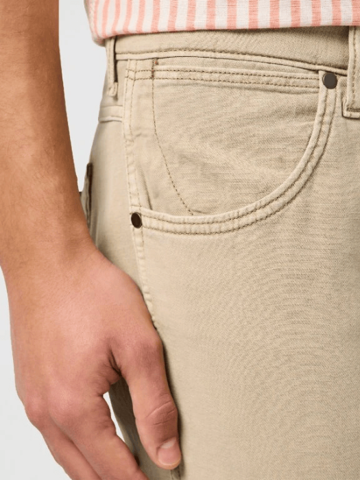 Wrangler Pantaloni Bej Regular Straight Barbati [3]