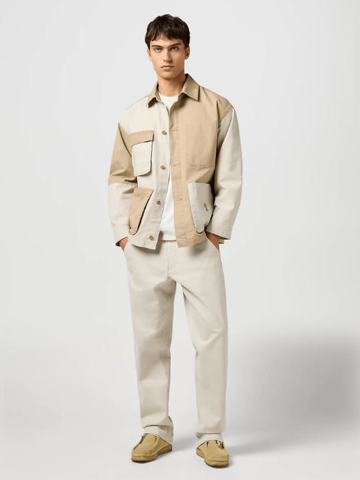 Wrangler Pantaloni Bej Relaxed Barbati [5]